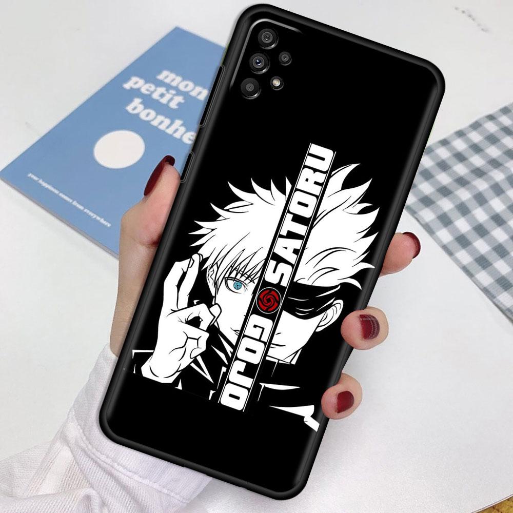 Case For Samsung Galaxy A52 A12 A51 A32 A21s A71 A53 A13 A32 A72 A31 A33 A22 A03 A41 Phone Cover Cute Jujutsu Kaisen
