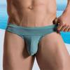 Men Thongs Thin Breathable Sexy Pure Color Breathable Male G-strings Inner Wear Clothes
