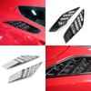 Kohlefaser-Optik Abdeckungen Verzierungen Zubehör Hintere Seitenwandbelüftung für 2014 2015 2016 2017 2018 Chevrolet Corvette C7