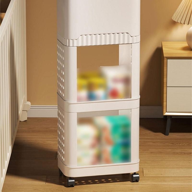 Durability Plastic Waste Container With Modern Look Feet Wheel Perfect For Household Cleanliness In Various Indoor Space