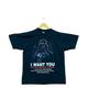 Vintage 90s 1996 STAR WARS Darth Vader Big Image Rare Design American Sci-fiction Action Space War Movie Film Raptees Promo T-shirts