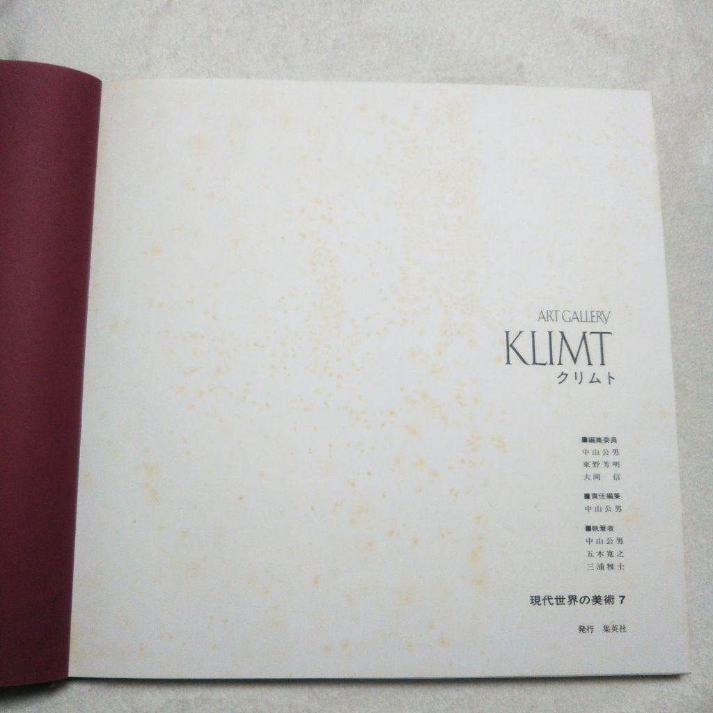 [USED] Klimt Art Gallery & Klimt Book Set