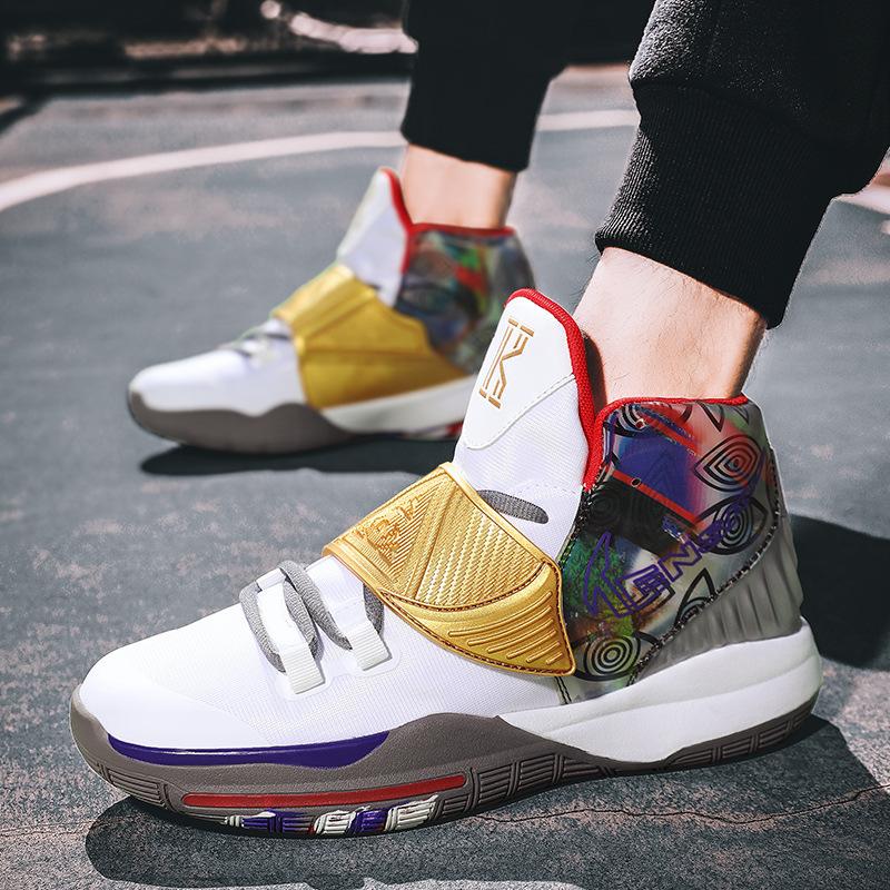 

Весна 2021 новые молодежные баскетбольные кроссовки средней и высокой посадки мандариновая утка трендовая обувь модный тренд парная спортивная обувь мужская обувь 45