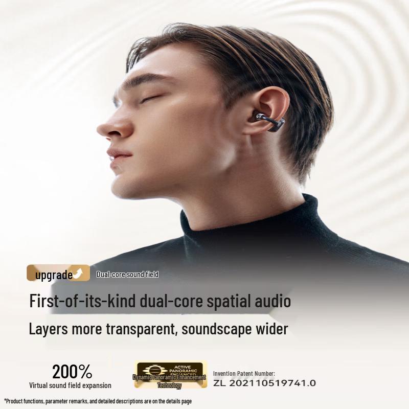 SANAG S6S Ultra AI Translator Ear-Clip Wireless Sport Headphones
