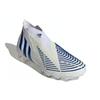 adidas Predator Edge+ AG Kunstrasen Abriebfest Abriebfest Fußballschuhe Herren Weiß Blau GZ4647