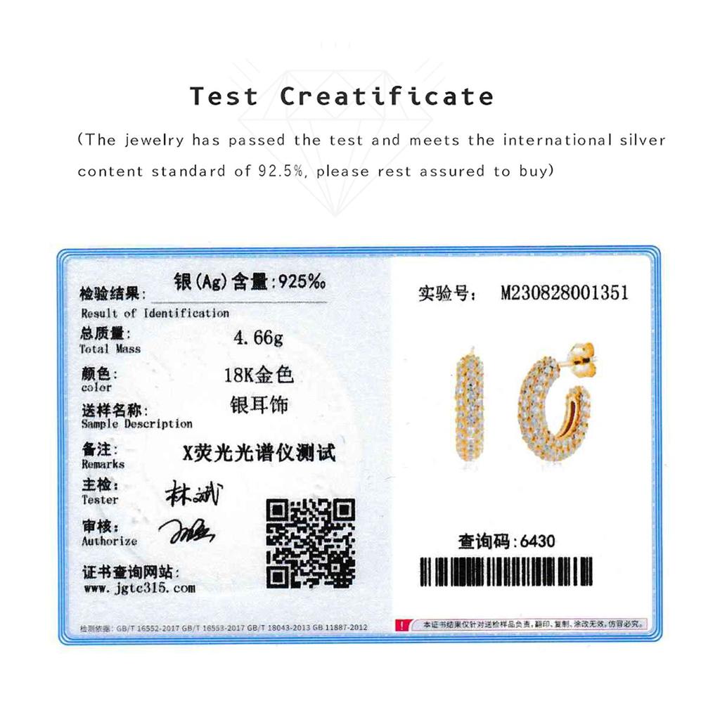 ANDYWEN 925 Sterling Silver Clear Zircon Pave Hoops Huggies Women Earring Piercing 2023 Women Wedding Crystal Fine Jewelry