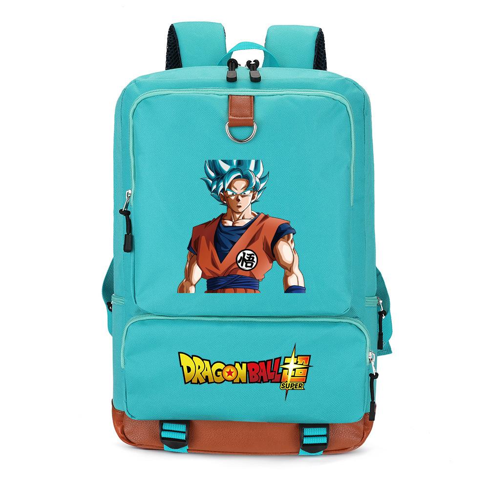 Cartoon Animation Dragon Ball Schoolbag Backpack Student Schoolbag Men'S And Women'S Travel Bag Computer Bag