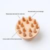 Wooden Material Wood Mushroom Massager Mushroom Shape Wooden Massager Scalp Massager  Full Body Use