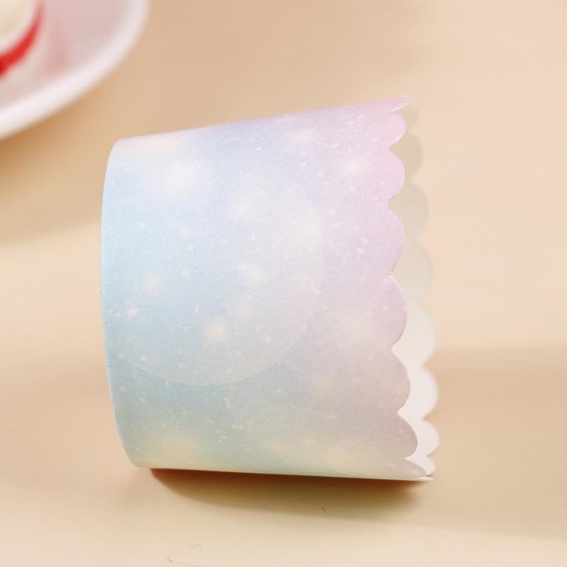 50Pcs Regenbogen Cupcake Liner Für Backen Gradienten Cupcake Wrapper Backen Tassen