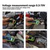 TopDiag P60 Automotive Circuit Tester Car Electrical System Short Tester 6 30V DC with Function LCD Display Flashlight