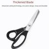 Triangle Teeth Pinking Shears Stainless Steel Tailor Scissors Anti-Fray Sewing Shears  Dressmaking