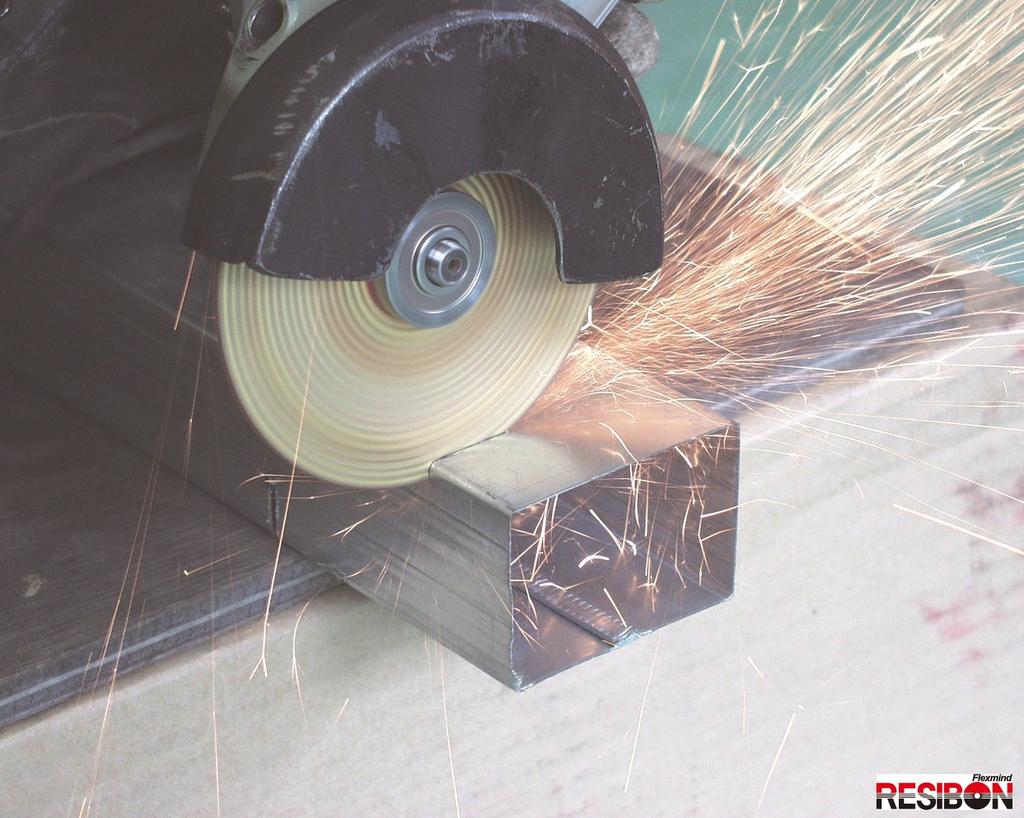 Resibon RSC Super Cut Cutting Wheels for Angle Grinders, 105 X 1.0 Mm, Set of 10