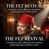 Breathable Felt Fez Cap Round Turkish Tassels Cap Tarboosh Fez Hat  Festival Supplies
