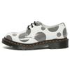 Dr. Martens Proste Wygodne Płaskie Buty Casualowe Buty Damskie Białe 26877101