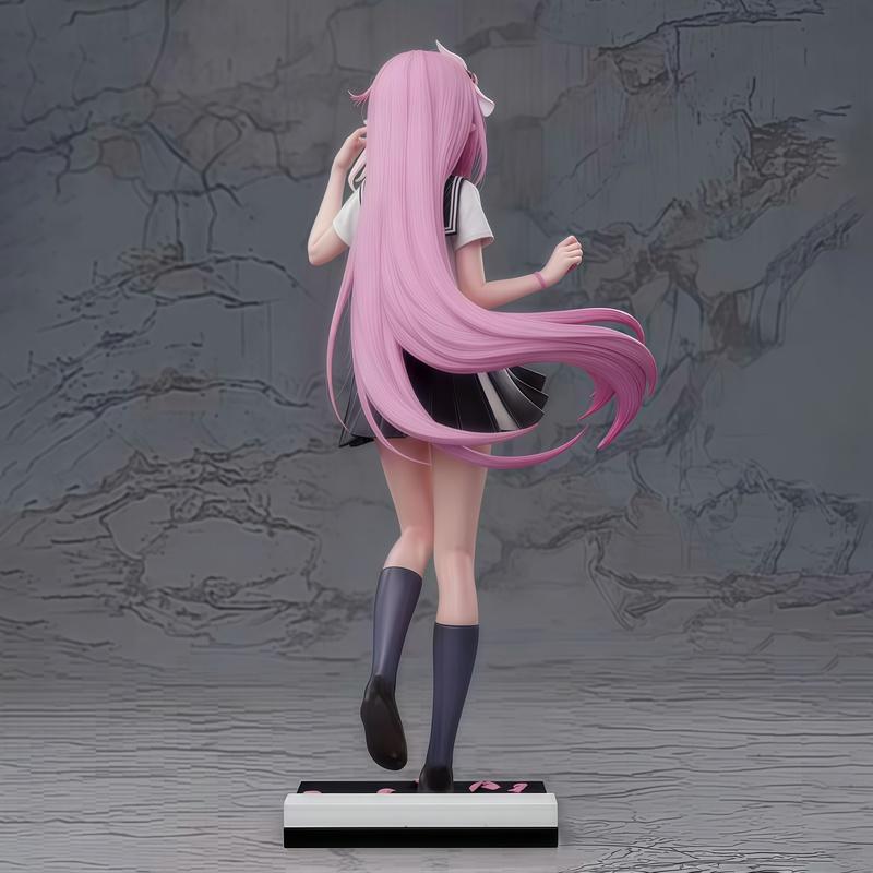 Anime Gioco Dintorni Scrivania Cuter Custodia Ornamento Scuola orm Ailie Second Beau Ragazza Statuetta alla Moda Gioco Collezionabile