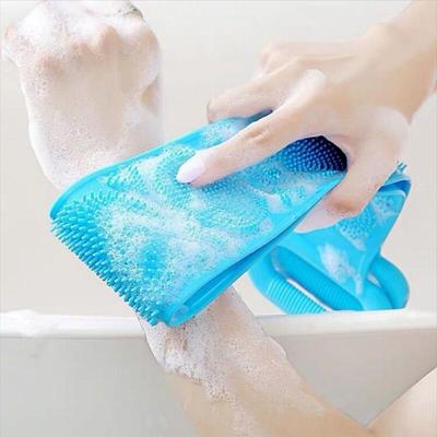 Silicone Shower Brush Handle Double-Sided Brush [WCBDC26]