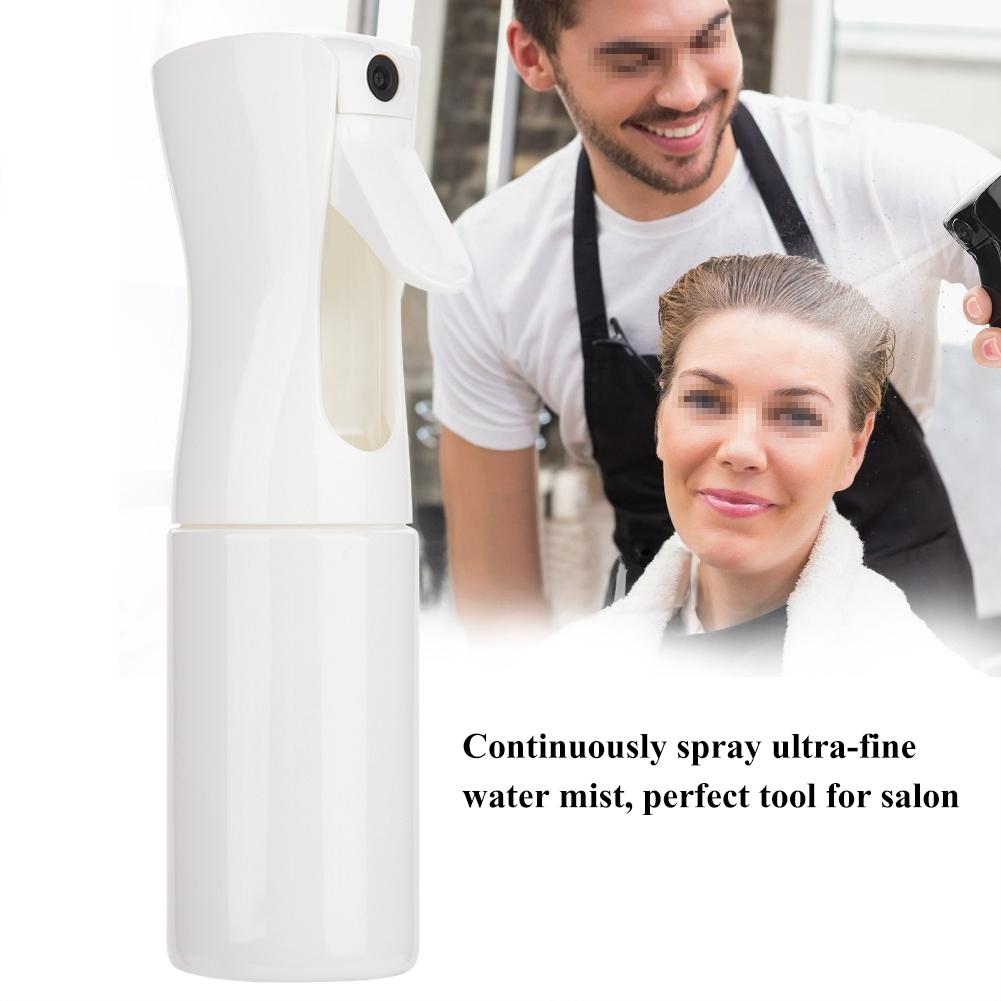 

Многоразовый парикмахерский распылитель для воды, бутылка-спрей для парикмахерской, инструмент для волос, белый S 300ML белый