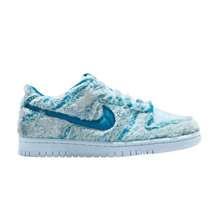 

Nike Dunk Low GS Йети Детские Кроссовки Синий Зеленый-Бездна Небесно-Голубой IM7171-301 38