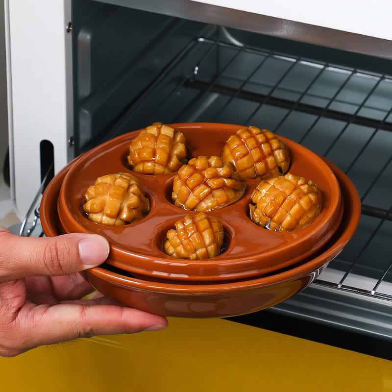 Ceramic Snail & Abalone Baking Dish Set