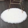 Artificial Sheepskin Rug Bedroom Mat Wool Warm Hairy Carpet Chair Cover Home Docoration Seat Fur Pad Carpets for Living Room