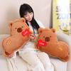 Cartoon Soft Love Capybara Throw Pillow Plush Toy Doll Kapibara Doll Girl Soothing Rag Doll