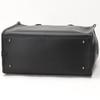 Tote Bag Recycled Leather Binder A4 Tote Bag 4000301 Black [Isaac] (10)