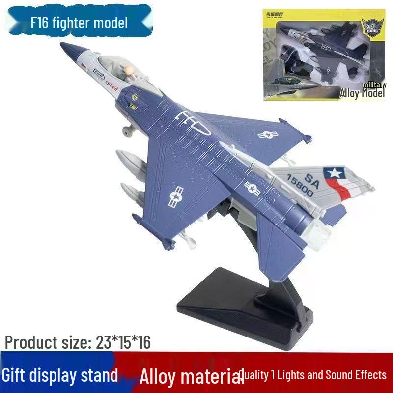 F22 Alloy Aircraft Model - Children s Metal Aviation Fighter Ornament