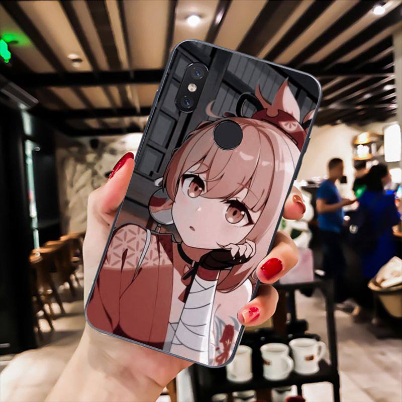 Genshin Impact Yoimiya Etui na Telefon Dla Xiaomi Mi 11 10 A2 A2lite A1 9 9SE 8Lite 8explorer F1 Poco M3 X3 Pro Fundas Cove