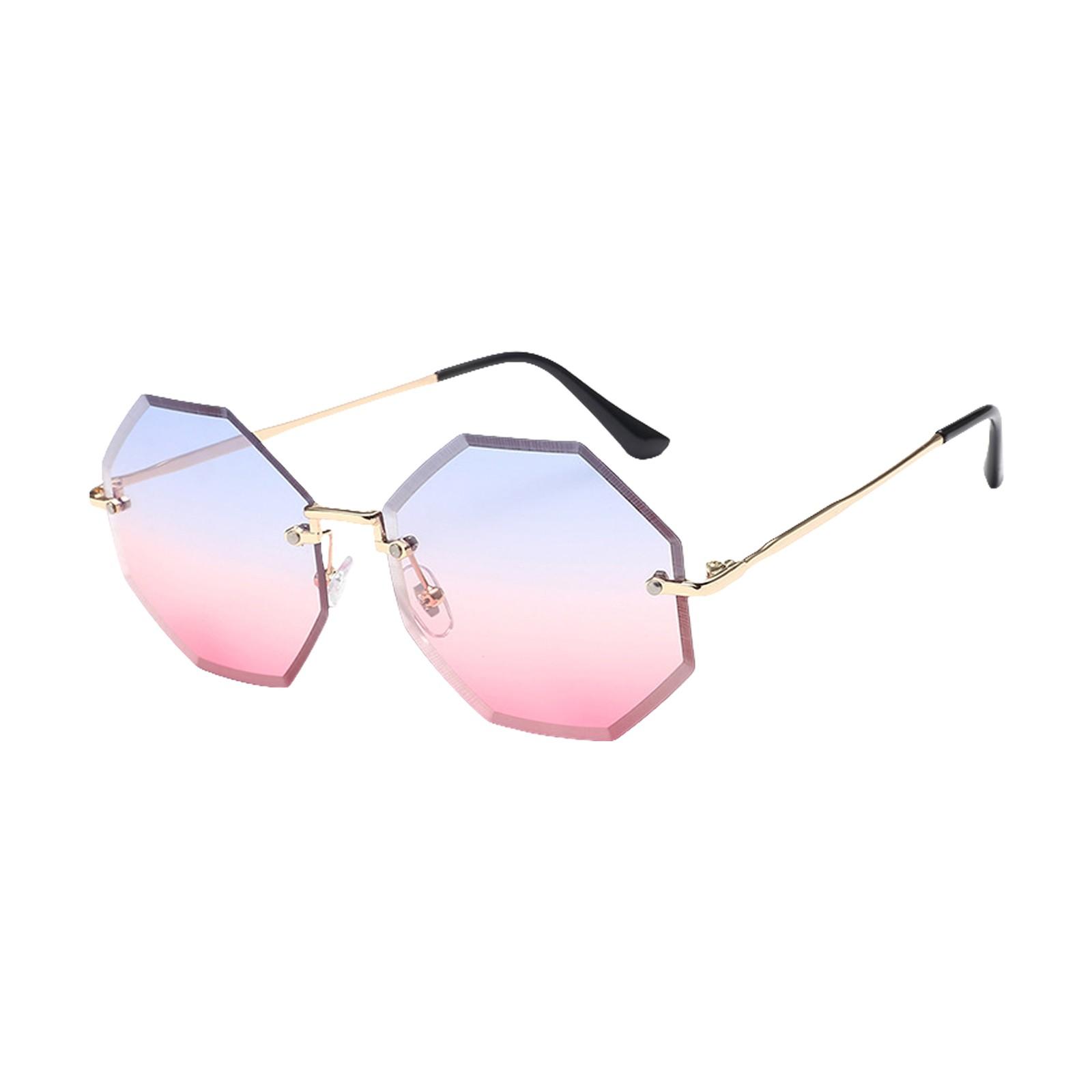 

Металлическая полуоправа, блокирующая синий свет, очки для женщин, удобные простые очки One Size