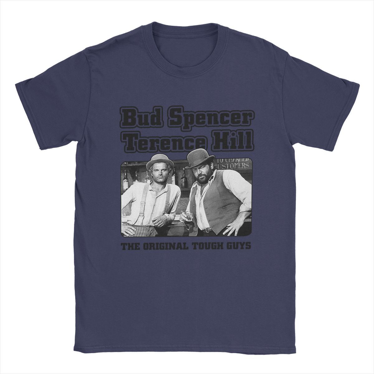 

Humorous Bud Spencer Und Terence Hill T-Shirts for Men Round Collar Cotton T Shirts Short Sleeve Tee Shirt Plus Size Clothes M