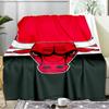 Red Bulls Basketball Blanket Flannel Throw for Sofa, Indoor, Camping, Living Room, Office, Chair, And Bed Soft Birthday Gift