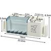 Portable Bathroom Electric Toothbrush Holder Plastic No-Drill Wall Mounted Toothbrush Cup Rack For Washing Cup