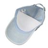 Fashion Hat Washed Denim Cotton Baseball Cap Blue Letter Embroidered Soft Top Cap Retro Trend Small Shade