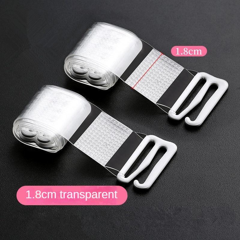 

Прозорі невидимі бретельки Нековзкий протиалергічний безшовний бюстгальтер на бретельках Бюстгальтер з ультратонкими лямками Бюстгальтер з поясом Розширений і подовжений Width 1.8 CM