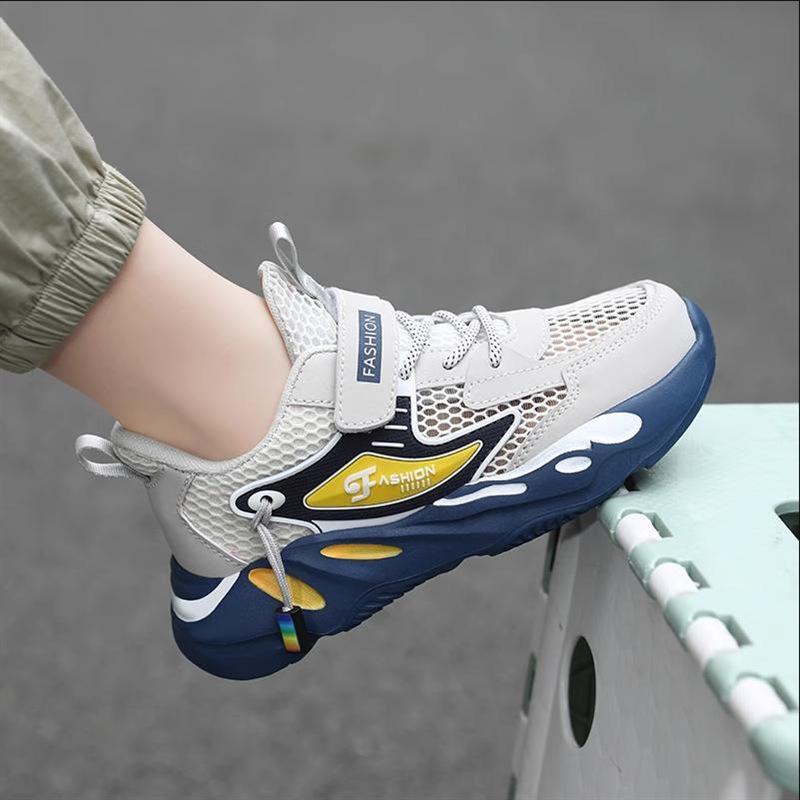 Sneakers Boys Sneakers Girls Light Running Shoes Breathable Classmates Casual Shoes Middle and Older Children Running Students Little White Shoes