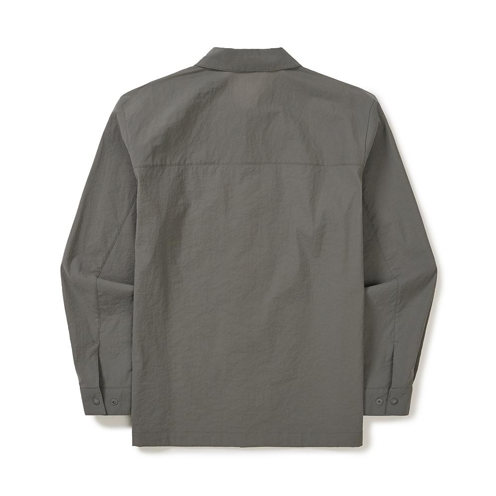 [Snowpeak] Minute Long Sleeve Shirt Dark Gray (S25MMFSH72)