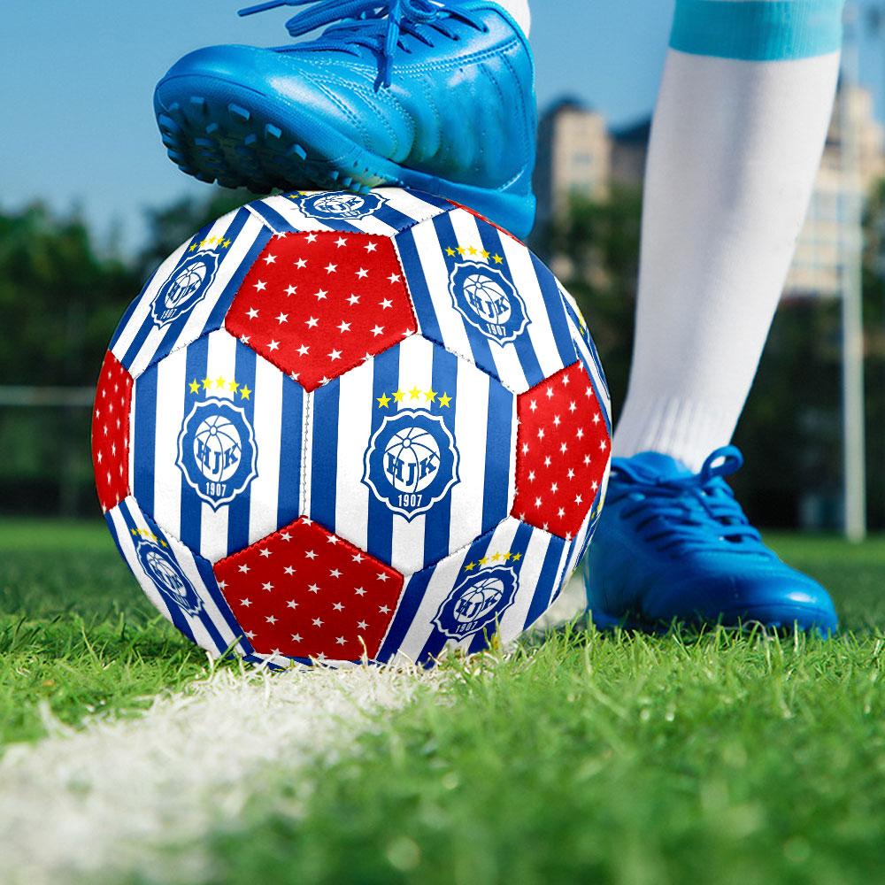 HJK Football football club Indoor Size 5 Soccer Ball Colorful Machine Stitched PVC Competition Ready Durable High-Bounce