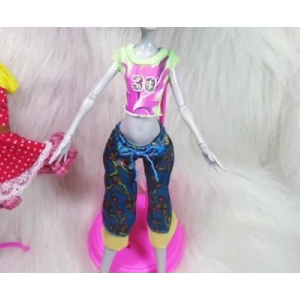 Many Kinds of Clothes for 30cm Doll  High School Doll Licca Doll Plastic Doll Gift for Girl