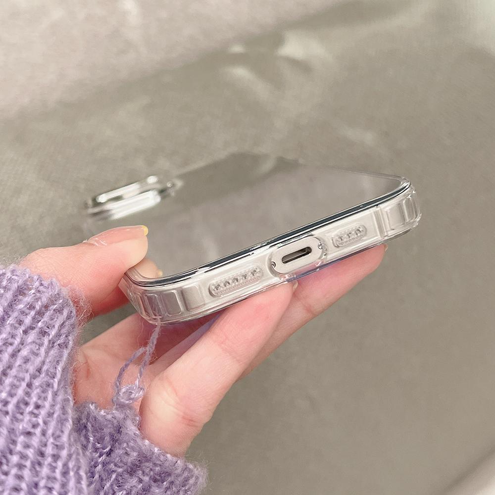 Makeup Mirror Phone Cases for iPhone 11 13 XR 15 Pro Max 12 14 Pro Max Case iPhone 16 XS Max Protective Case Mirror Exquisite Cartoon Waterproof