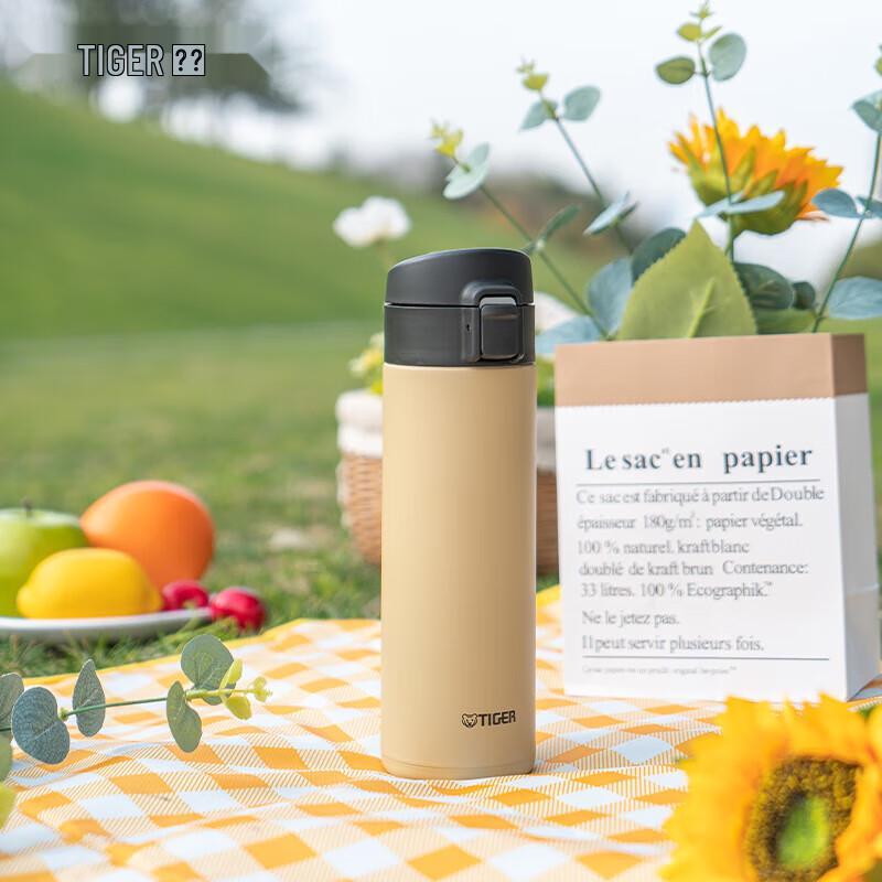 Tiger Antibacterial Flip-Top Insulated Stainless Steel Bottle