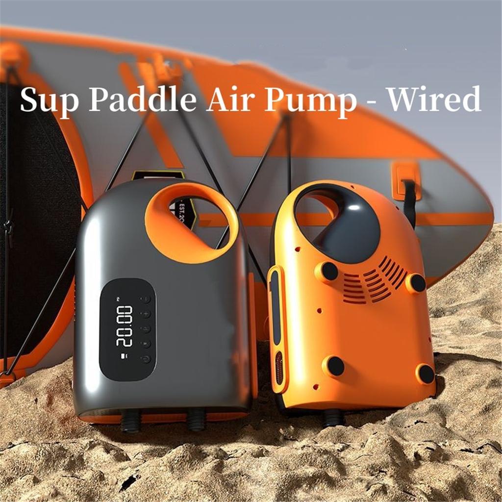 20PSI DC Aufblasbare Elektrische Luftpumpe Hohe Geschwindigkeit Luftkompressor Für Outdoor Surfen Stand Up Paddle Board Luftmatratze SUP Boot Kajak