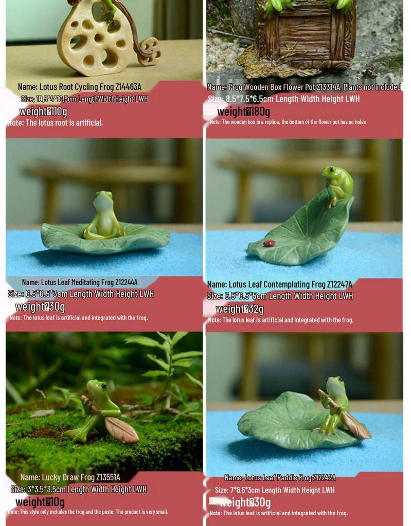 Creative Frog Ornament Flower Pot - Cute Toad for Car Decoration or Gift for Men & Women, Perfect for Teacher's Day
