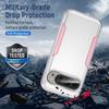 Für Google Pixel 9/Pixel 9 Pro Hülle PC+TPU Militärstandard Sturzschützende Handyhülle