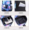 Riman One Piece Backpack 3-Piece Set, Boys And Girls Laptop, Youth Schoolbag, Messenger Bag, Pencil Bag.