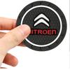 1pc/2pcs Anti Slip Silica Gel Car Cup Holder Coasters Pads Water Cup Pad Accessories For Citroen C4 C3 C5 VTS C2 Saxo Aircross