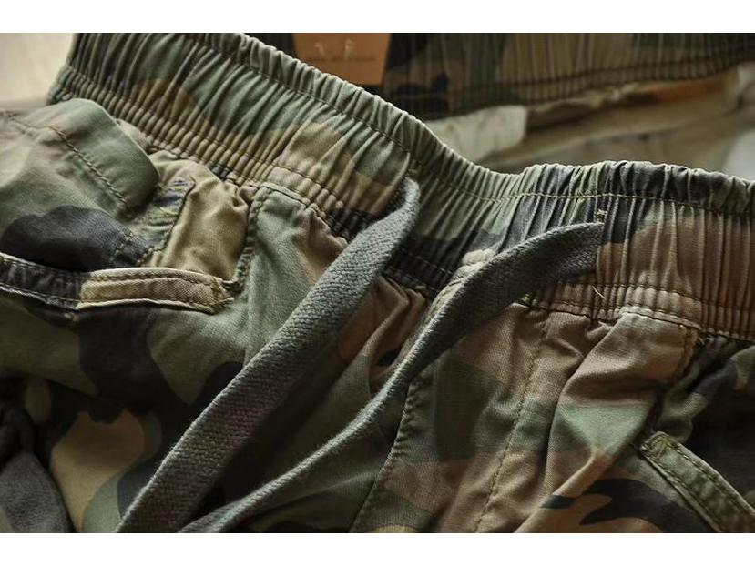 Αθλητικό Παντελόνι Τζόκινγκ Καμουφλάζ Γρήγορης Ξήρανσης Ελαφρύ Αναπνέον - Ελαστική Μέση, Καλοκαιρινό Παντελόνι Cargo