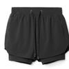 Men's Double-Layer Quick-Dry Running Shorts: Breathable, Trendy, and Casual for Outdoor Sports