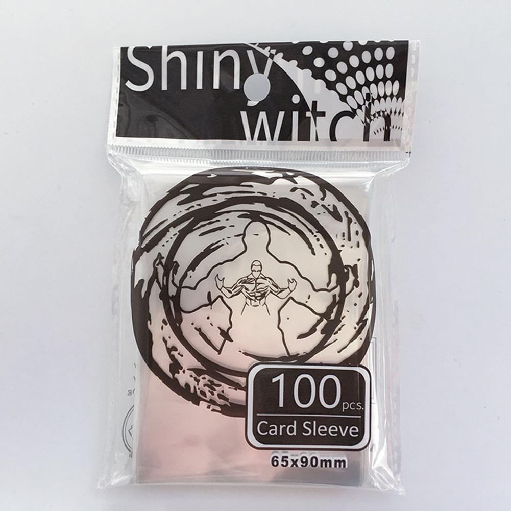 Newest 100Pcs Transprant Card Cover Protective Holder For Business Playing Desk Board Game Id Cards Photocard Holders