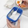 Itisyou Yogurt Strainer, 650ml (Blue) - A reusable yogurt strainer for homemade yogurt, soy milk, cow's milk, and yogurt.