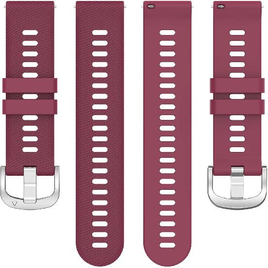 E ECSEM Bands Compatible for AviiHoug H23 Band Soft Silicone Waterproof Adjustable Sport Watch Strap Replacement Wristbands for AviiHoug H23